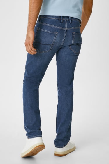Men - Slim jeans - Flex - denim-blue