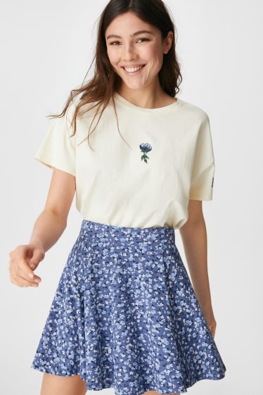 Teens & young adults - CLOCKHOUSE - skirt - blue