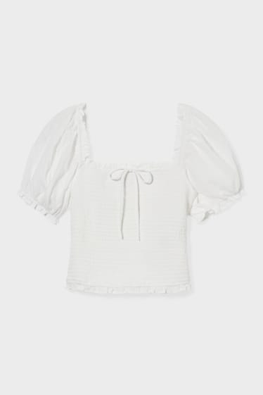 Women - CLOCKHOUSE - blouse - white