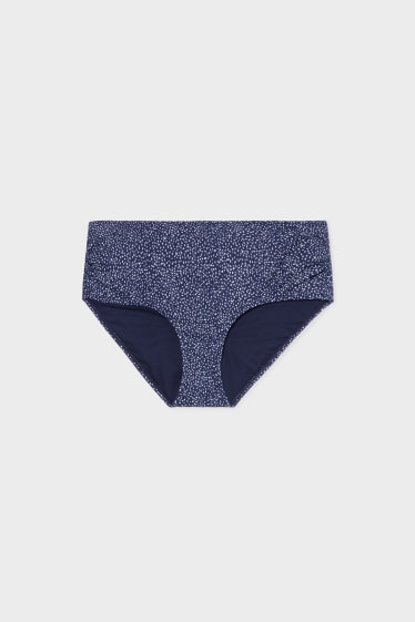 Femei - Bikini bottoms - albastru închis