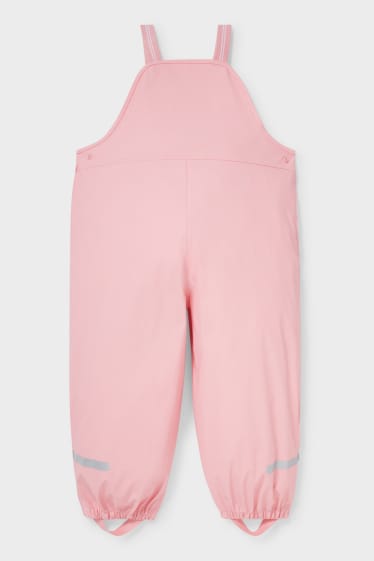Bambini - Pantaloni impermeabili - rosa