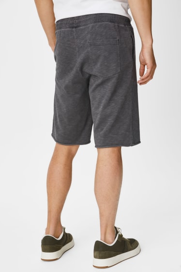 Herren - Sweatshorts - schwarz