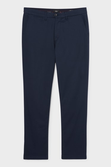 Men - Chinos - regular fit - dark blue