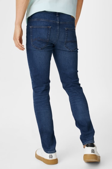 Mężczyźni - Slim Jeans - dżins-ciemnoniebieski