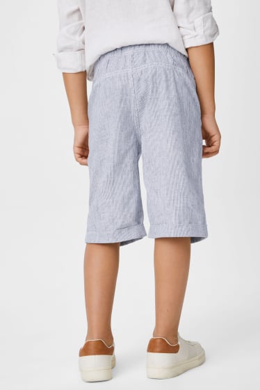 Bambini - Confezione da 3 - shorts - azzurro melange