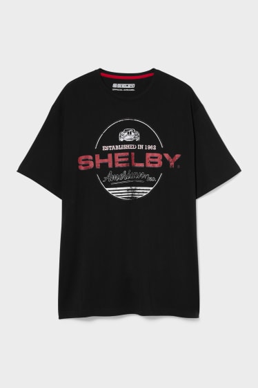 Mężczyźni - T-shirt - Shelby - czarny
