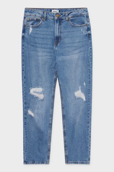 Kobiety - ONLY - Straight Jeans - Emily - dżins-niebieski