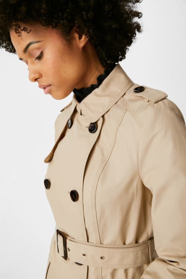 Femmes - Trench coat - taupe