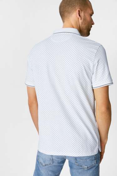 Men - Polo shirt - white
