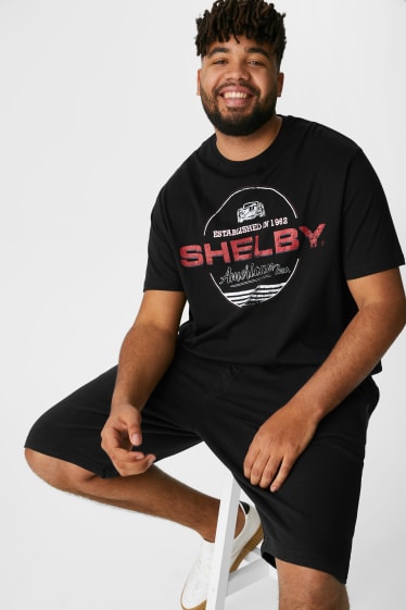 Mężczyźni - T-shirt - Shelby - czarny