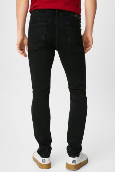 Hombre - Skinny Jeans - negro