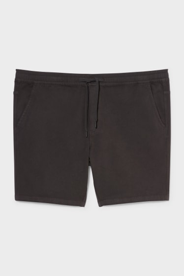 Men - Shorts - dark brown