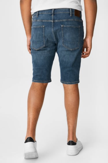 Hommes - CLOCKHOUSE - short en jean - jean bleu-gris