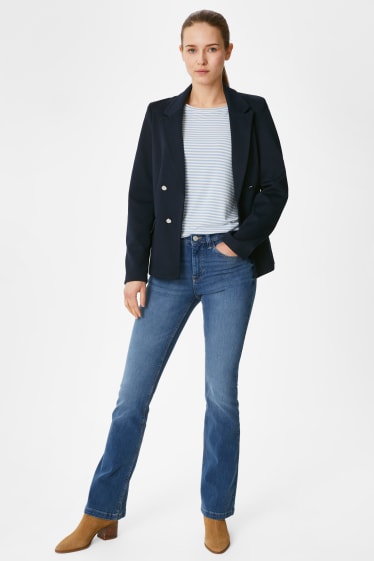 Dames - Bootcut jeans - 4 Way Stretch - jeanslichtblauw