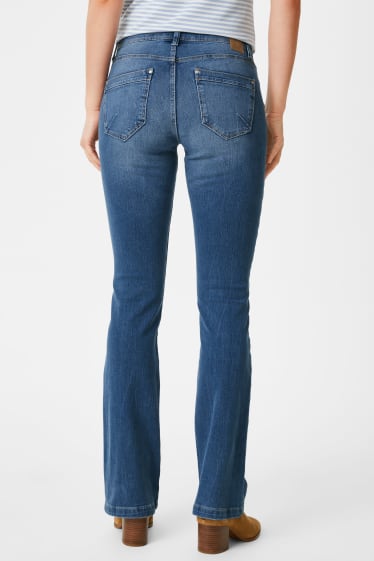 Mujer - Bootcut jeans - 4 Way Stretch - vaqueros - azul claro