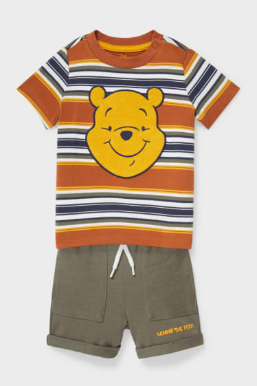Babys - Winnie Puuh - Baby-Outfit - 2 teilig - bunt