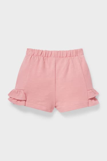 Bebés - Shorts de felpa para bebé - rosa oscuro