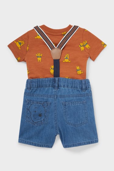 Babys - Winnie de Poeh - baby-outfit - 2-delig - havanna