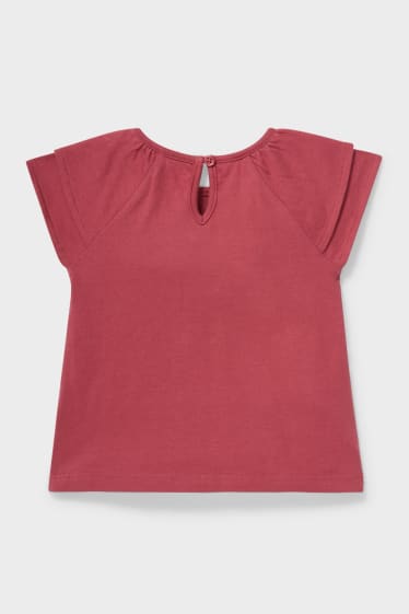 Neonati - Minnie - t-shirt neonati - rosso scuro