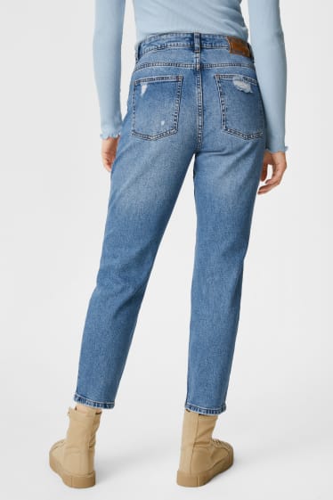 Kobiety - ONLY - Straight Jeans - Emily - dżins-niebieski