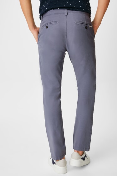 Men - Chinos - Slim Fit - Flex - light blue