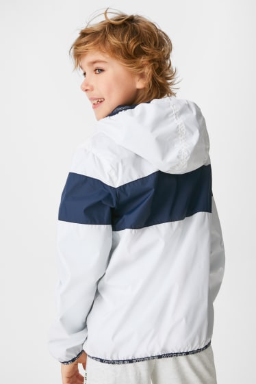 Children - Jacket with hood - white