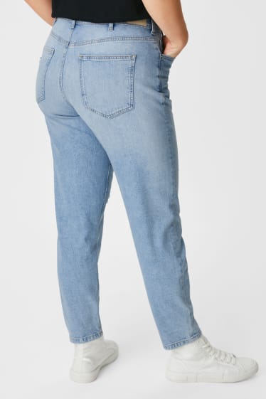 Women - CLOCKHOUSE - mom jeans - denim-light blue
