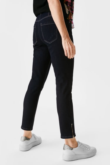 Damen - Slim Jeans - Amina - 4 Way Stretch - jeans-dunkelblau