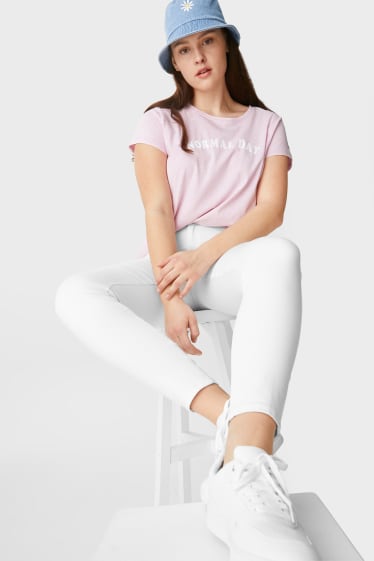 Mujer - CLOCKHOUSE - super skinny jeans - blanco