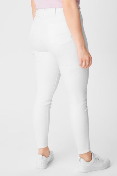 Kobiety - CLOCKHOUSE - super skinny jeans - biały