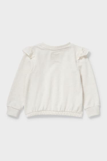 Kinderen - Sweatshirt - crème wit
