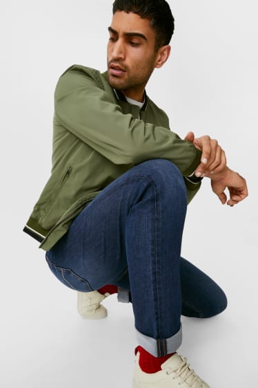 Men - Slim jeans - Flex - denim-dark blue