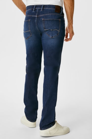 Men - Slim jeans - Flex - denim-dark blue