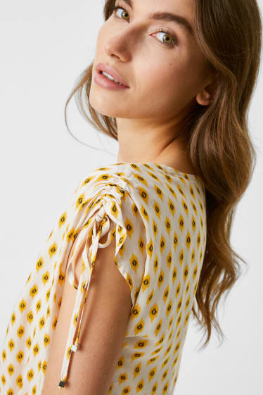 Dames - Blouse - oranje / geel