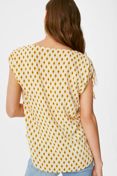 Dames - Blouse - oranje / geel