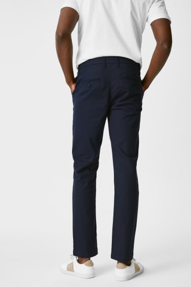 Men - Chinos - regular fit - dark blue