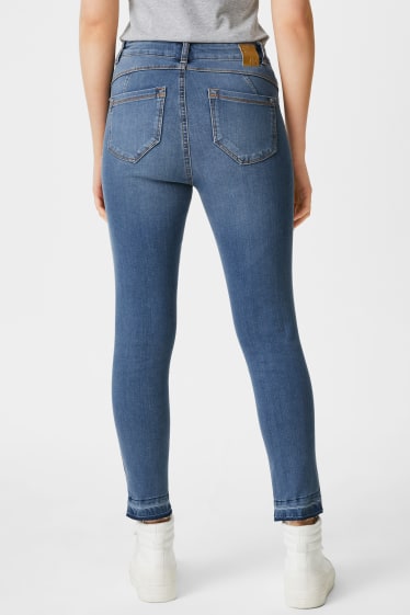 Dames - Skinny Jeans - 4 Way Stretch - jeanslichtblauw