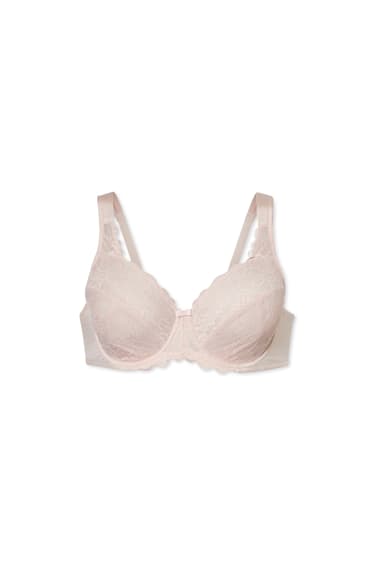 Women - Underwire Bra - rose