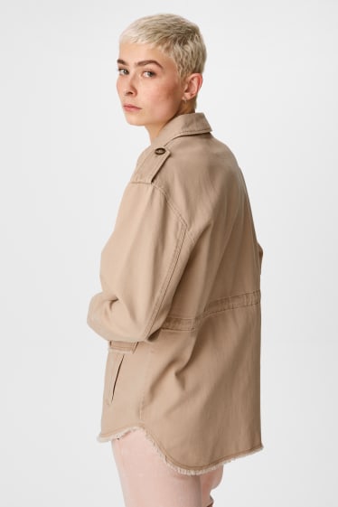 Jóvenes - CLOCKHOUSE - chaqueta - marrón claro