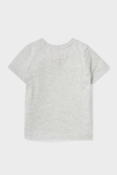 Niños - Camiseta de manga corta - gris claro jaspeado