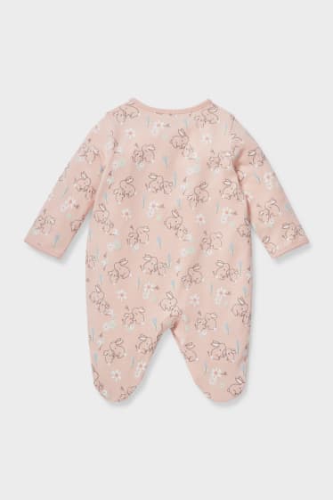 Babys - Baby-Schlafanzug - zartrosa