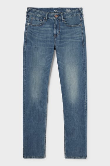 Men - Straight Jeans - denim-blue