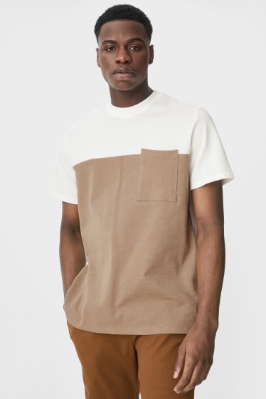 Men - T-shirt - khaki