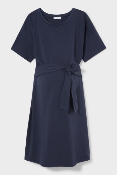 Women - Maternity dress - dark blue