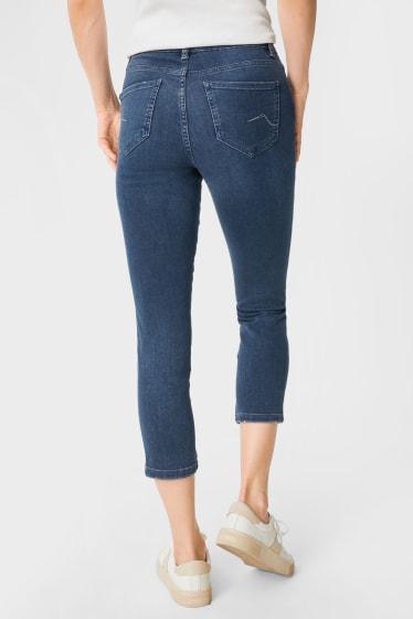 Dames - Skinny Jeans - jeansdonkerblauw