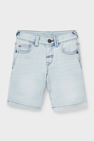 Kinder - Jeansshorts - jeans-hellblau