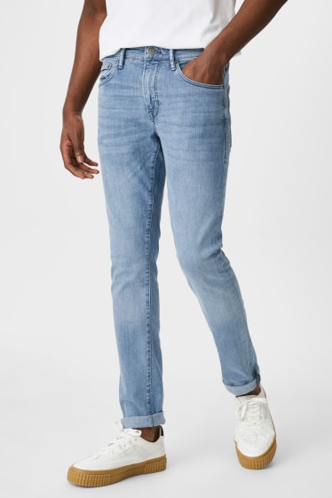 Herren - Skinny Jeans - jeans-hellblau