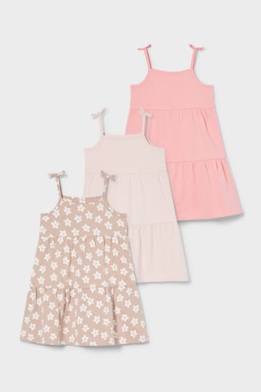 Babies - Multipack of 3 - baby dress - coral