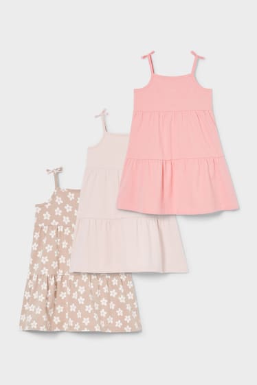 Babies - Multipack of 3 - baby dress - coral