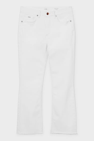 Women - Premium Kick Flare Jeans - white